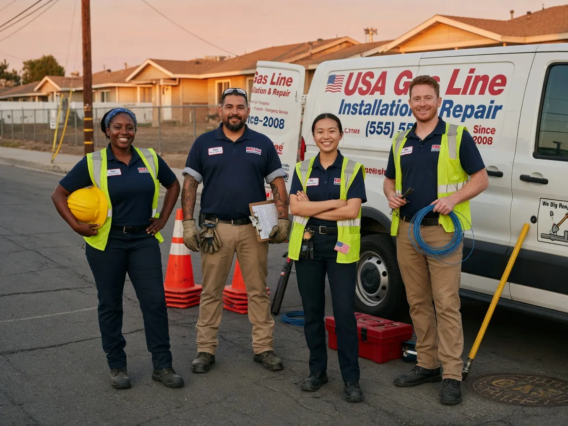 Gas Line Installation company in Fairfield, VA